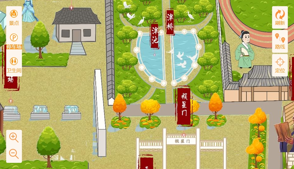 舞阳手绘地图景区语音讲解导览系统：智慧景区建设的基石